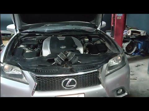 lexus gs350 engine mount replacement step by step