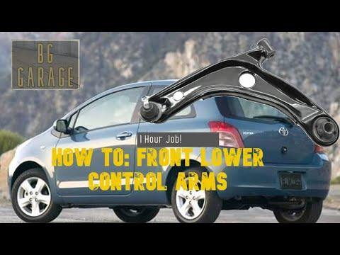 HOW TO: Change 2007-2014 Toyota Yaris Front Control Arms