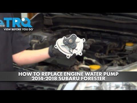 How to Replace the Water Pump on a 2016 Subaru Crosstrek 2.0L (FB20)