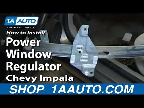 How to Replace Window Regulator 06-13 Chevy Impala