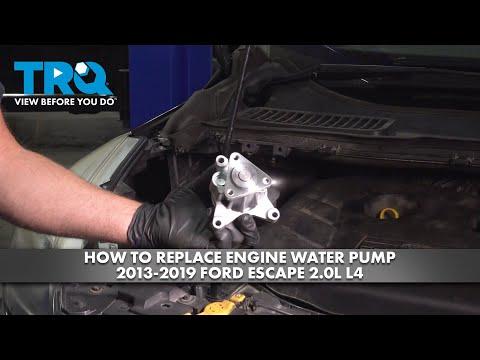 How to Replace Engine Water Pump 2013-2019 Ford Escape 2.0L L4