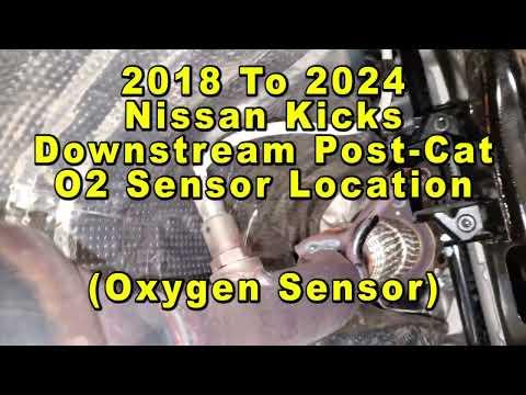 Nissan Kicks Oxygen O2 Oxygen Sensor Location Downstream Post Catalytic Converter 2018 To 2024