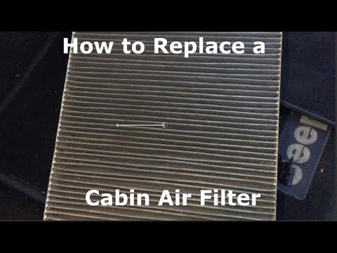 How to Replace the Cabin Air Filter on a 2007 Jeep Grand Cherokee (Glove Box Method)