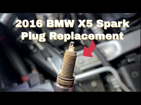 2016 BMW X5 Spark Plug Replacement