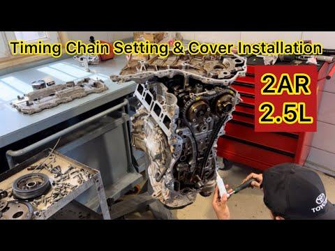 Toyota 2AR Engine Timing Chain Replacement | Full Details & Tips