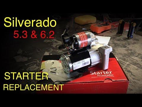 Silverado Sierra 5.3 & 6.2 Starter Replacement (2014-2019)