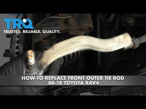 How to Replace Front Outer Tie Rod 06-18 Toyota RAV4