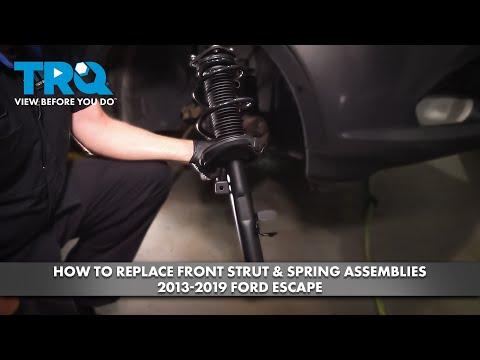 How to Replace Front Strut & Spring Assemblies 2013-2019 Ford Escape