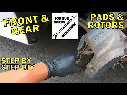 2016-2020 Lexus GS350 Front & Rear Brake Replacement