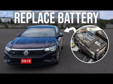 How to Replace the 12V Battery on a 2019 Volkswagen Jetta (AGM/EFB)