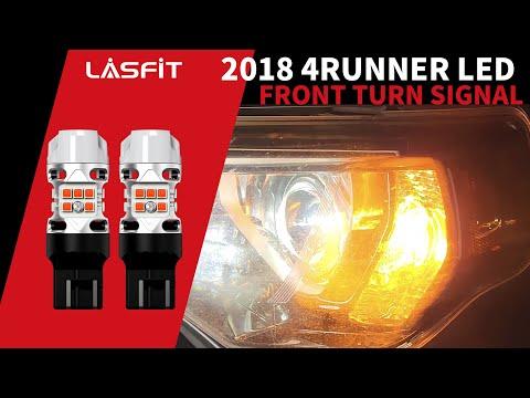 2018 Toyota 4Runner SR5 Front Turn Signal Install & Review | Lasfit LED Bulb