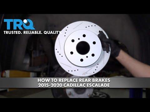 How to Replace Rear Brakes 2015-2020 Cadillac Escalade