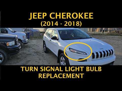 Jeep Cherokee - FRONT TURN SIGNAL LIGHT BULB REPLACEMENT / REMOVAL (2014 - 2018)