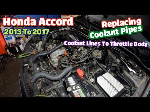 Honda Accord 2013 to 2017 radiator hose and all coolant pipes up and lower radiator hoses