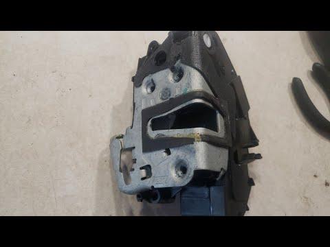 How to replace the passenger rear door latch on a 2013-2019 ford fusion