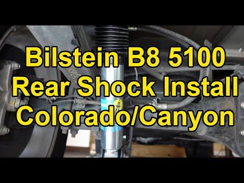 [HOW TO] Install Bilstein 5100 Rear Shocks on a 2015-2022 Chevy Colorado &amp; GMC Canyon