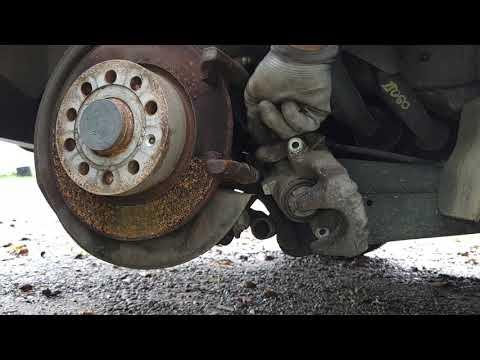 How to Replace Rear Brake Pads and Rotors on a 2016 Volkswagen Jetta