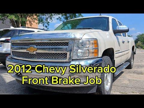 2012 Chevy Silverado - Front Brake Pads & Rotors