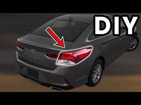 DIY 2018-2019 Hyundai Sonata Tail Light Replacement | How To Replace Hyundai Sonata Tail Lights