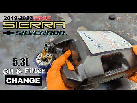 2019-2024: Sierra/Silverado Oil & Filter Change (5.3L)
