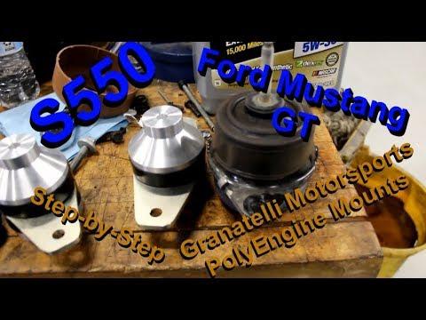 How to Replace Engine Mounts on a 2015-2021 Ford Mustang (Engine: Inline 4 2.3L)