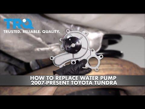 How to Replace the Water Pump on a 2016 Toyota Sequoia