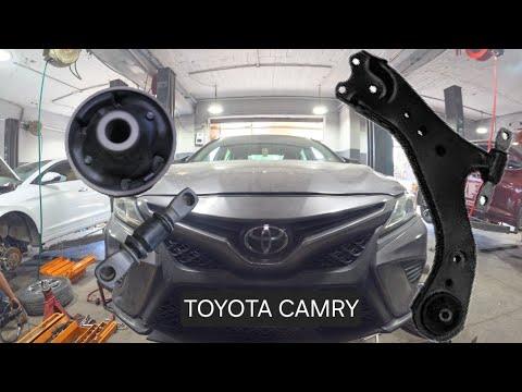 how to replace bushing front control arm ... toyota camry 2018-2025 ( torque specs )