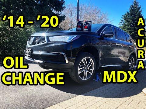 2018 Acura MDX Oil Change - (2014 - 2020 Acura MDX similar)