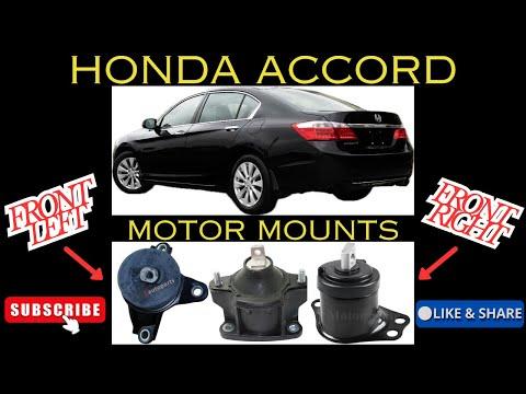 2013-2017 Honda Accord 2.4L Left, Middle, Right Motor/ Transmission Mounts Replacement.