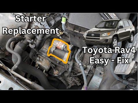 Toyota RAV4 (4-Cylinder 2.5L) Starter Replacement | Wont Start Fixed!