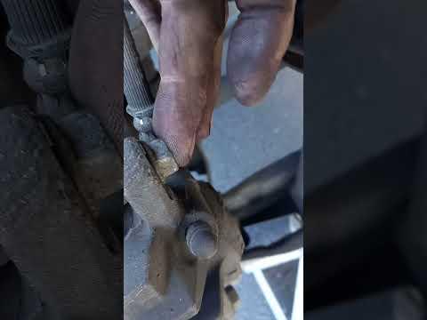 2016 Subaru Crosstrak rear brake rotor and pad replacement.