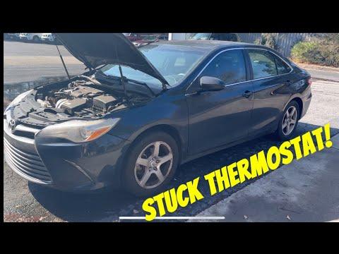 How To Replace The Thermostat on a 2012-2017 Toyota Camry | Step-By-Step Guide