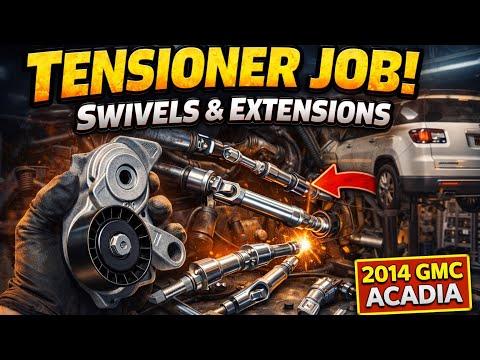 2007-2016 GMC Acadia Tensioner and Belt Replacement