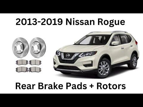 How To Replace Brake Pads &amp; Rotors on a Nissan Rogue 2013 - 2019