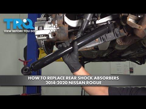How to Replace Rear Shock Absorbers 2014-2020 Nissan Rogue