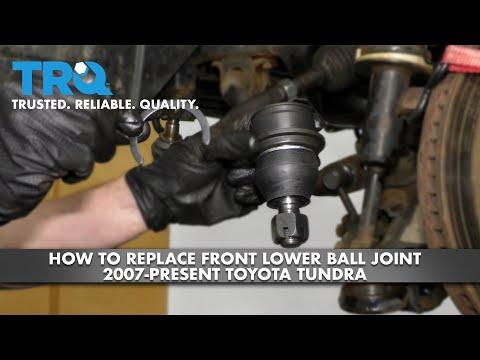 How to Replace Front Lower Ball Joint 2007-Present Toyota Tundra