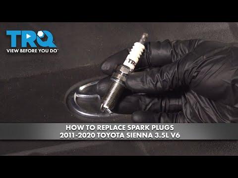 How to Replace Spark Plugs on a 2018 Toyota Sienna (Front & Rear Bank, Plenum Removal)