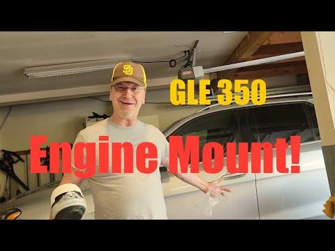 GLE350 engine mount DIY