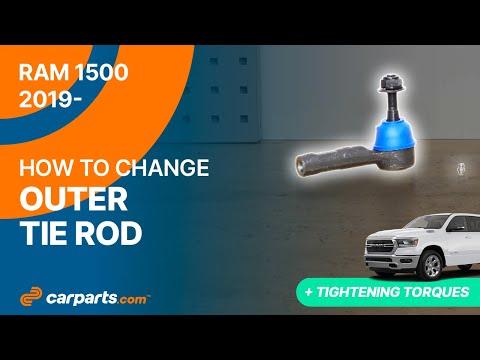 How to replace the Outer Tie Rod 2019 - 2025 RAM 1500 🚗