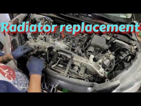 2016 hr v radiator replacement