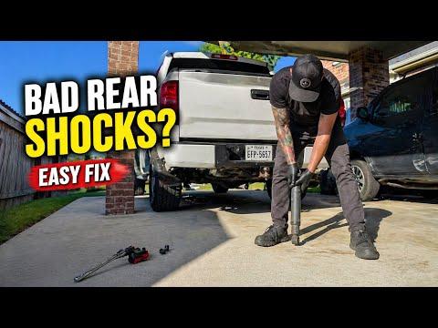 Common Issue : Toyota Tundra / Hot to replace Rear Shock Absorbers
