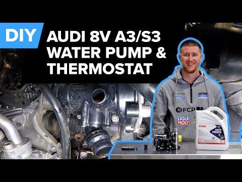 How to Replace the Thermostat & Water Pump Coolant Module on a 2016 Audi A3