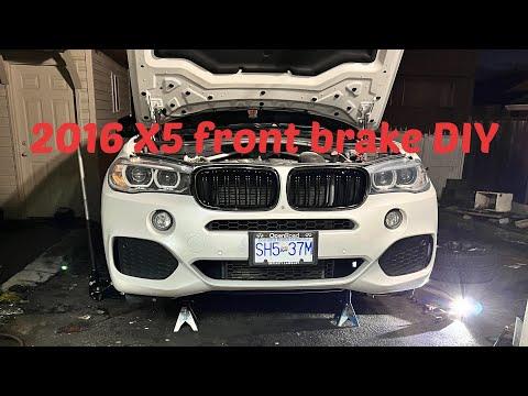 How to Replace Front Brake Pads & Rotors on a 2016 BMW X5 (DIY Guide)