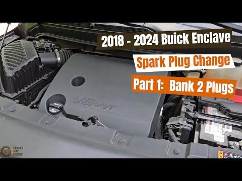 How to Replace Spark Plugs on a 2018 Buick Enclave 3.6L V6 (Front & Rear Bank)