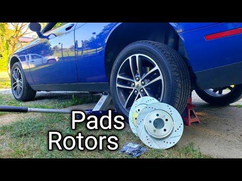 15-23 Dodge Challenger Rear Pads & Rotors Replacement