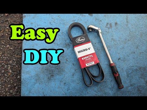 2011-2020 Dodge Grand Caravan Chrysler Town and Country (How To) Serpentine Belt