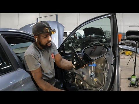 2019 Hyundai Kona how to take off the door trim panel the mirror and the door handle