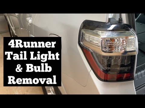 2010 - 2021 Toyota 4Runner Tail Light Removal - How To Remove & Change Turn Reverse Light Taillight