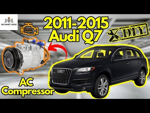 How to Replace the A/C Compressor on a 2016 Audi A6 (C7)