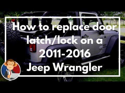 How to Replace the Front Door Lock Actuator on a 2008 Jeep Wrangler